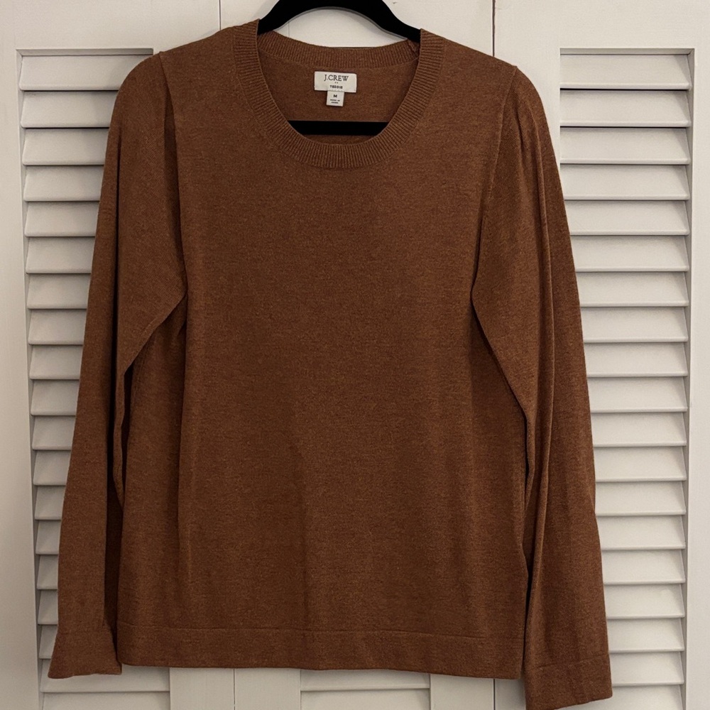Women’s jcrew teddie sweater sz medium